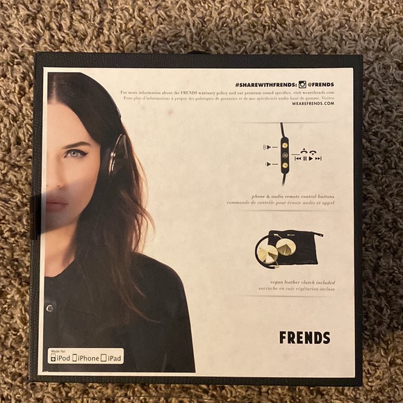 Frends Layla Oil Slick Designer Audio Accessories Headphones  new in box - Picture 11 of 13